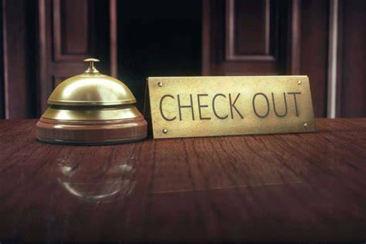 Can you check out of a hotel at any time?