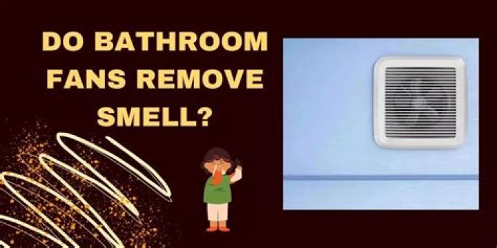 Do Bathroom fans get rid of smell?