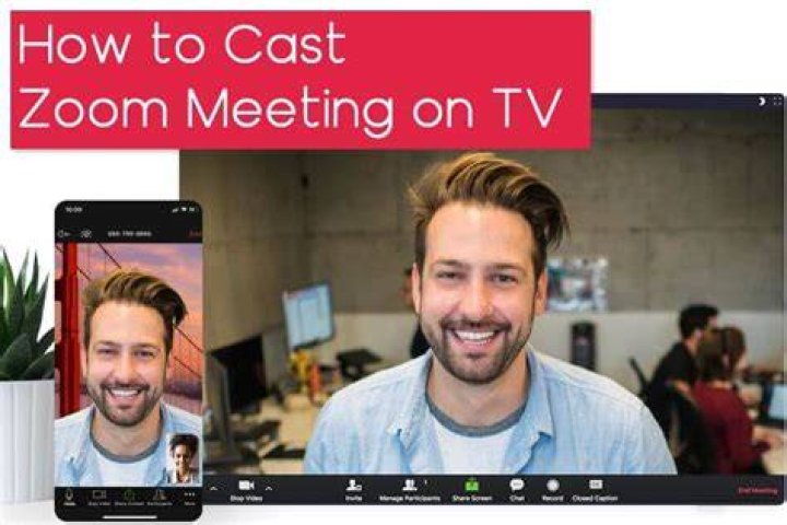 How do I cast a Zoom meeting from my ipad to my TV?