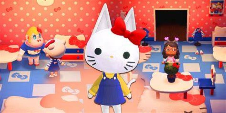 How do you get Hello Kitty posters in Animal Crossing?