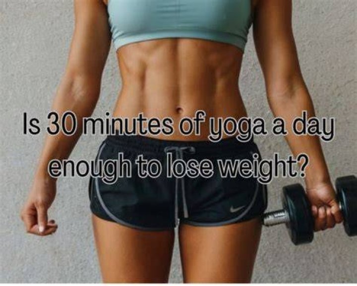 Is 30 minutes enough to lose weight?