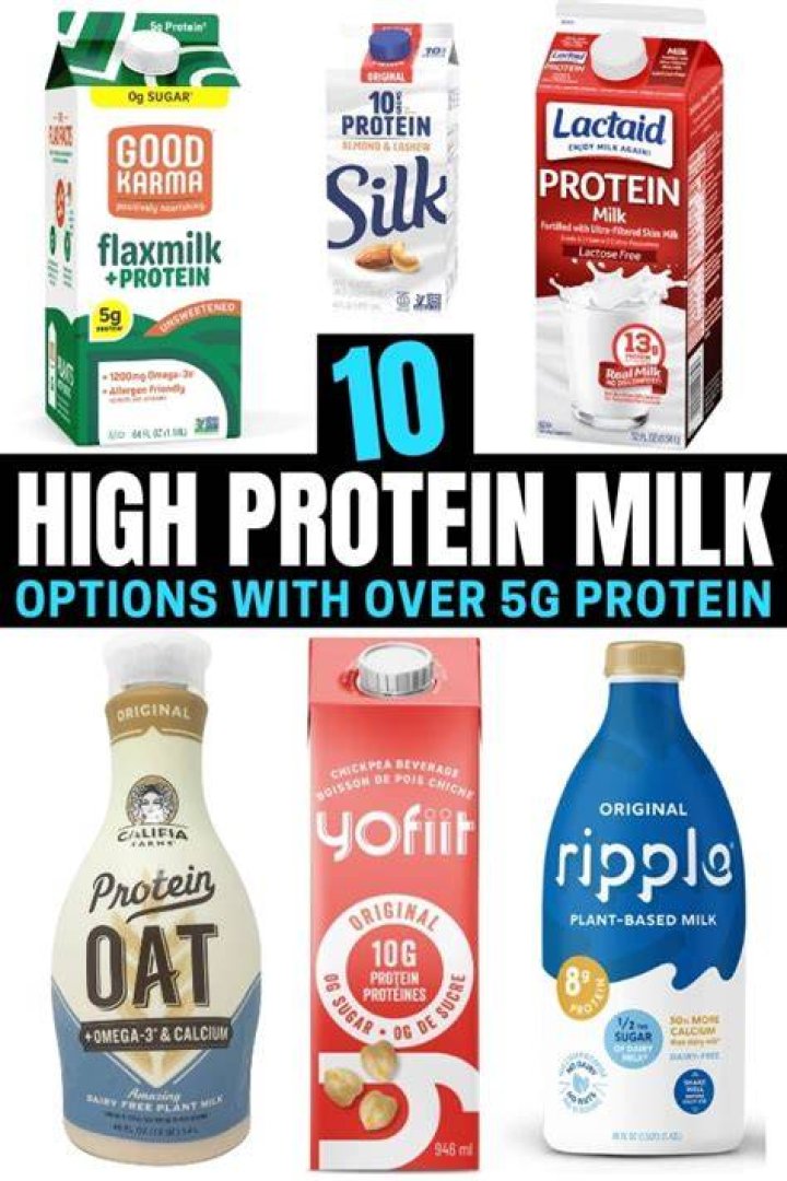 Is it good to drink protein with milk?