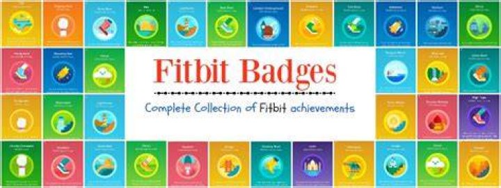 What are the top badges in Fitbit?
