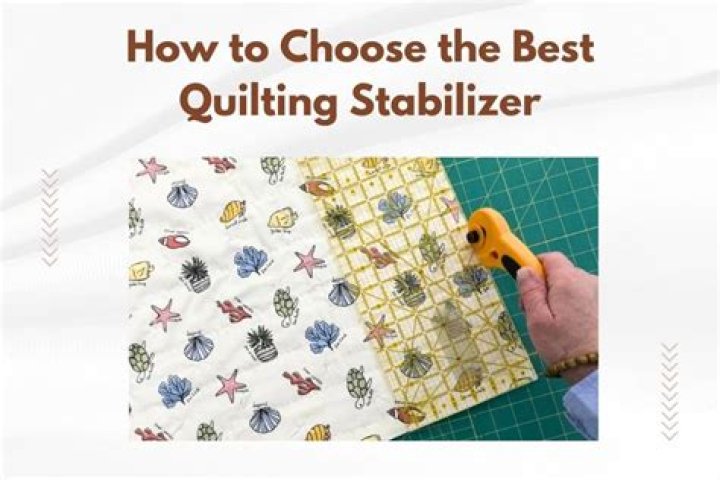 What is a stabilizer in quilting?