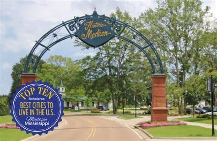 What is Madison Mississippi known for?
