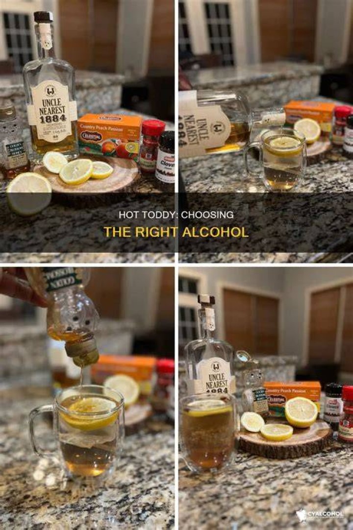 What is the best alcohol to use in a hot toddy?