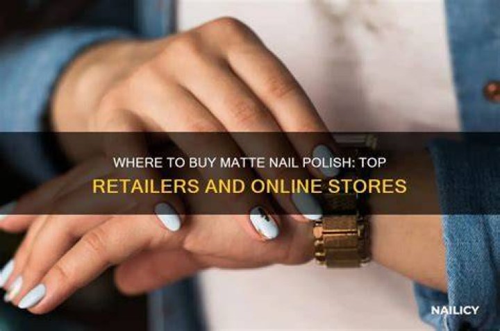 Where do I buy nail polish?